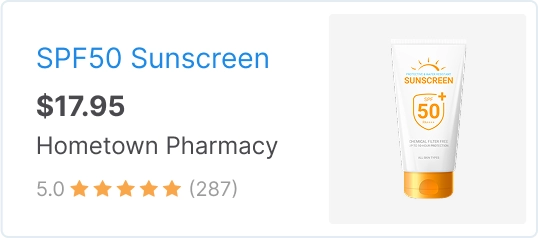 Sunscreen SPF50